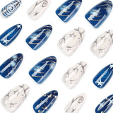 Celestial Star & Swirl Press-On Nails