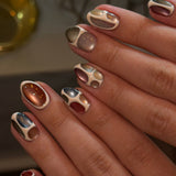 Abstract Press-On Nails