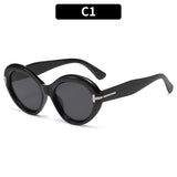 Oversized Round Sunglasses for Women