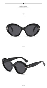 Oversized Round Sunglasses for Women