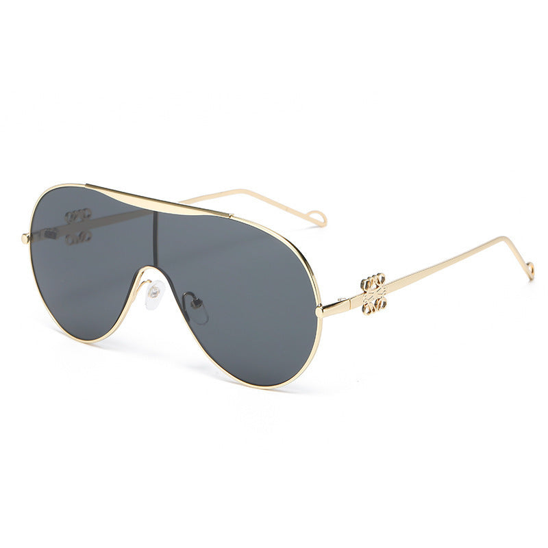 Women's Oval Aviator Sunglasses