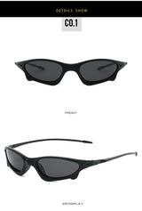 Men's Sporty Wraparound Sunglasses