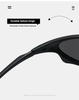 Men's Sporty Wraparound Sunglasses