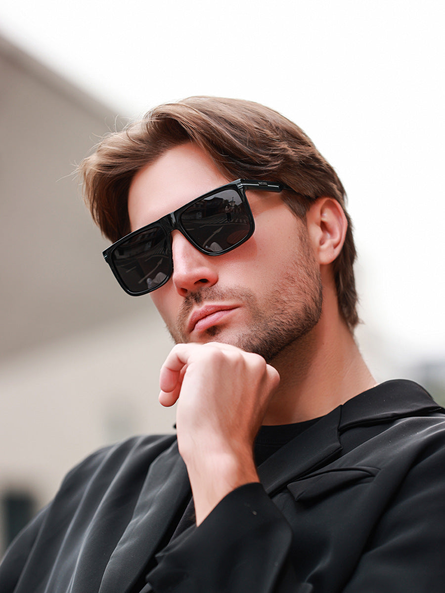 Men's Square Frame Sunglasses