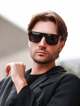 Men's Square Frame Sunglasses