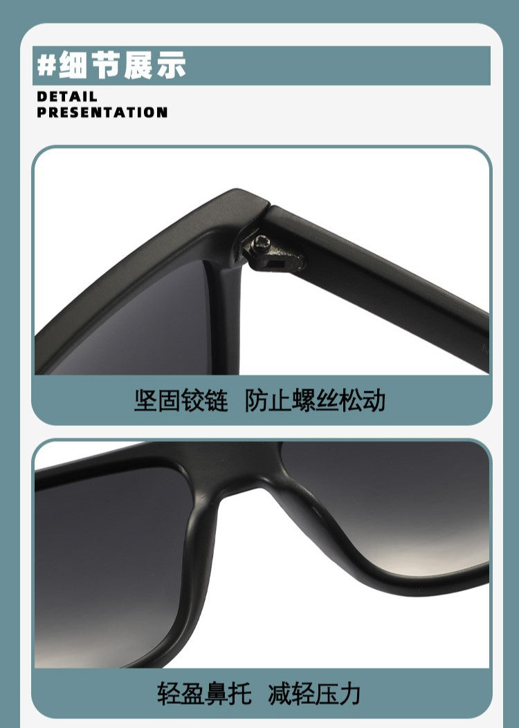 Men's Square Frame Sunglasses