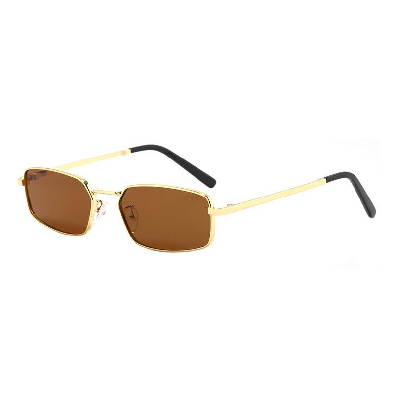 Women's Retro Rectangular Frame Fashion Sunglasses