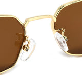 Women's Retro Rectangular Frame Fashion Sunglasses