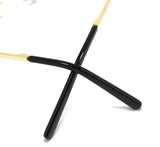 Women's Retro Rectangular Frame Fashion Sunglasses
