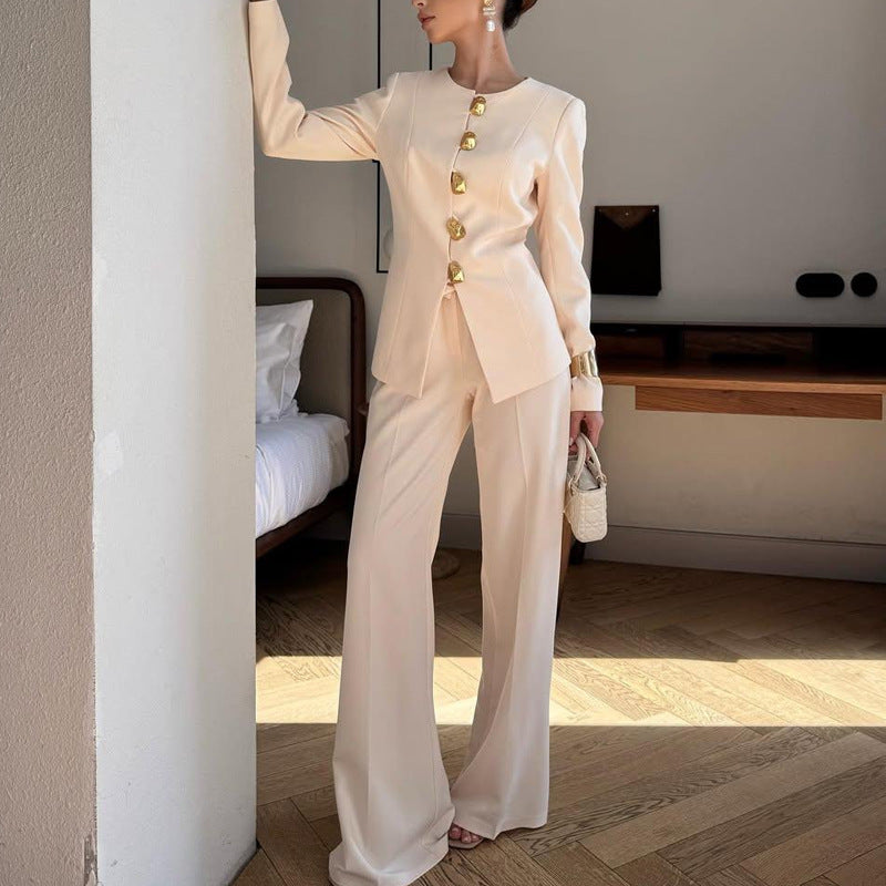 Elegant Set with Gold Accents