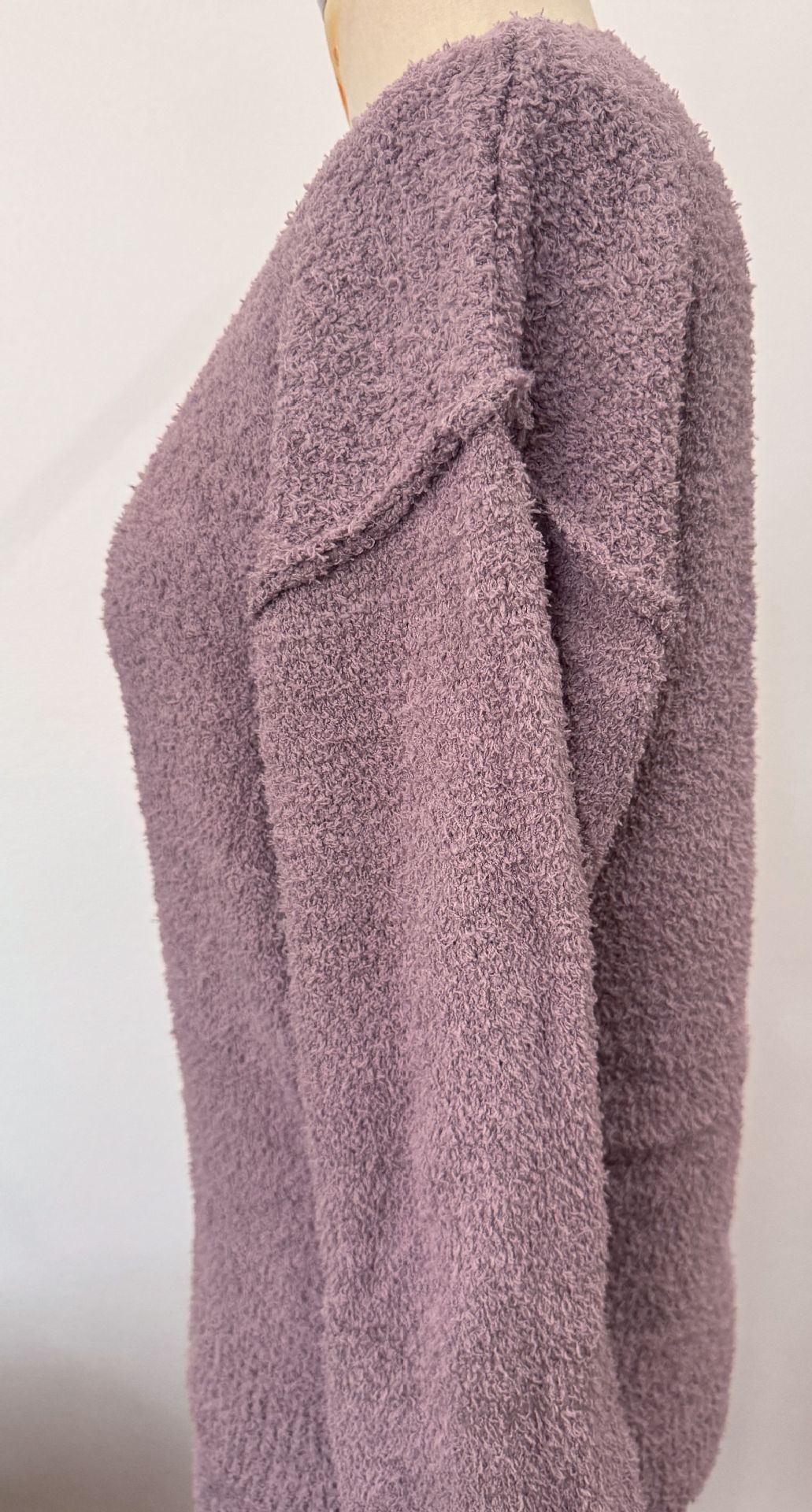 V-Neck Long-Sleeve Lounge Set