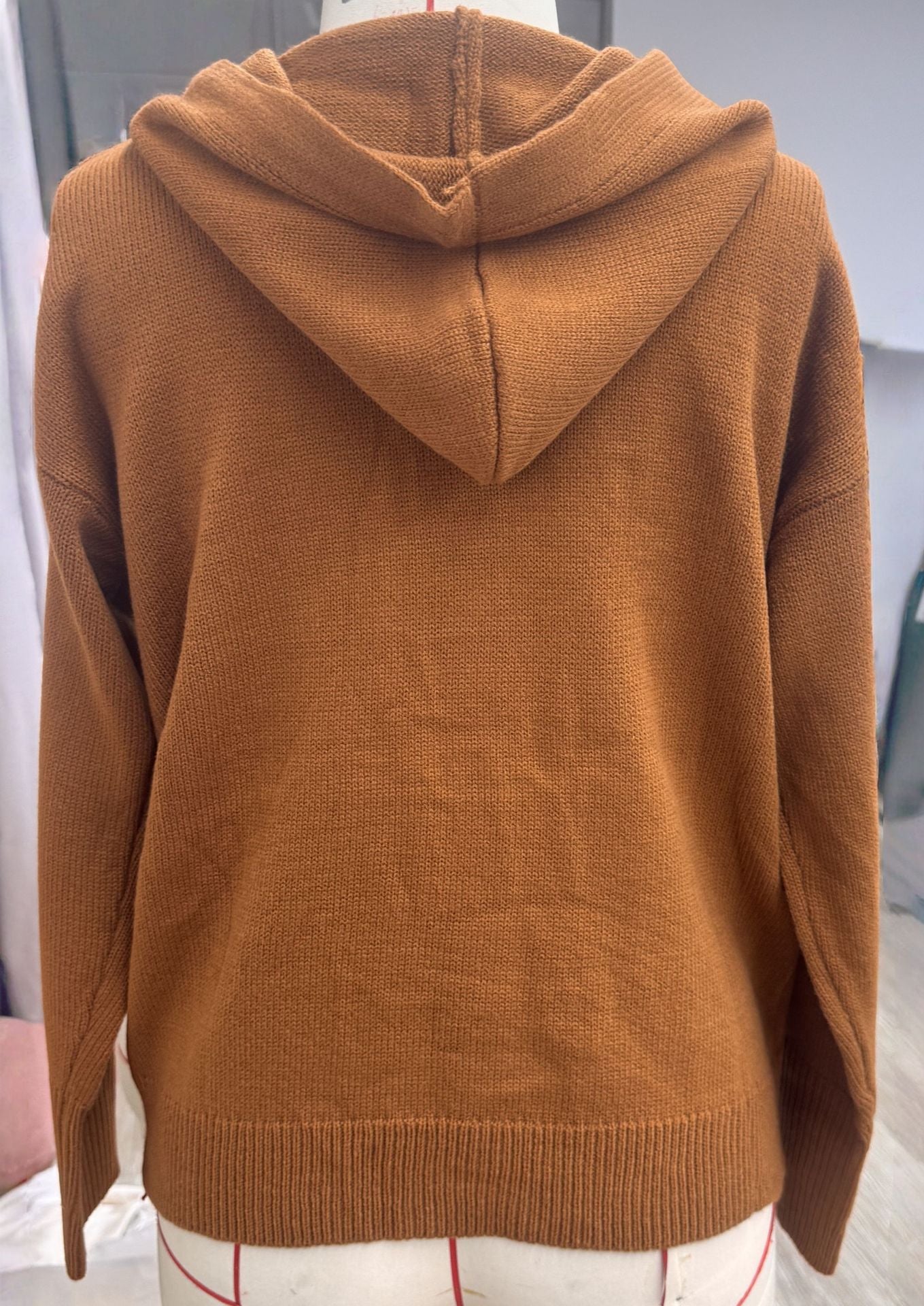Warm Button-Front Casual Knit Cardigan