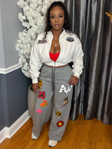 جاكيت رياضي بسحاب