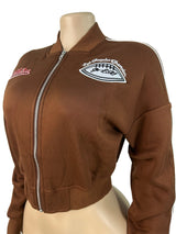 جاكيت رياضي بسحاب