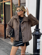 Cozy Faux Fur Brown Jacket