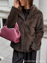 Luxurious Faux Fur Jacket