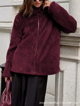 Luxurious Faux Fur Jacket