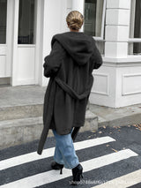 Elegant Long Faux Fur Coat