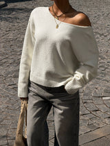 Cozy Off-Shoulder Top