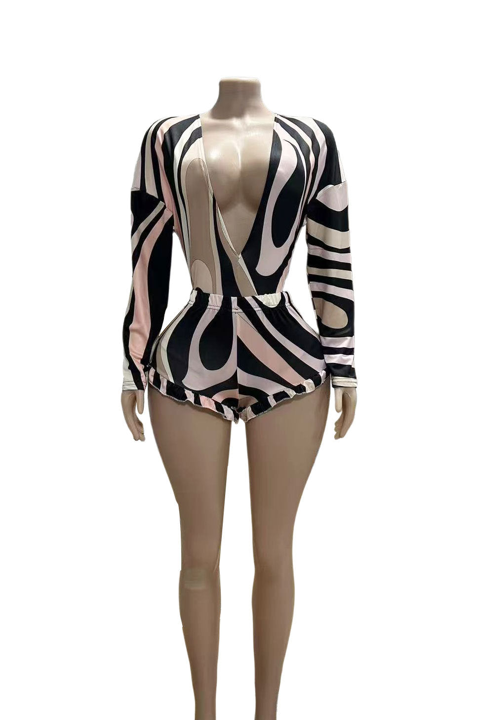 Chic Patterned Flowy Set