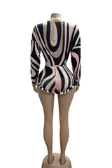 Chic Patterned Flowy Set