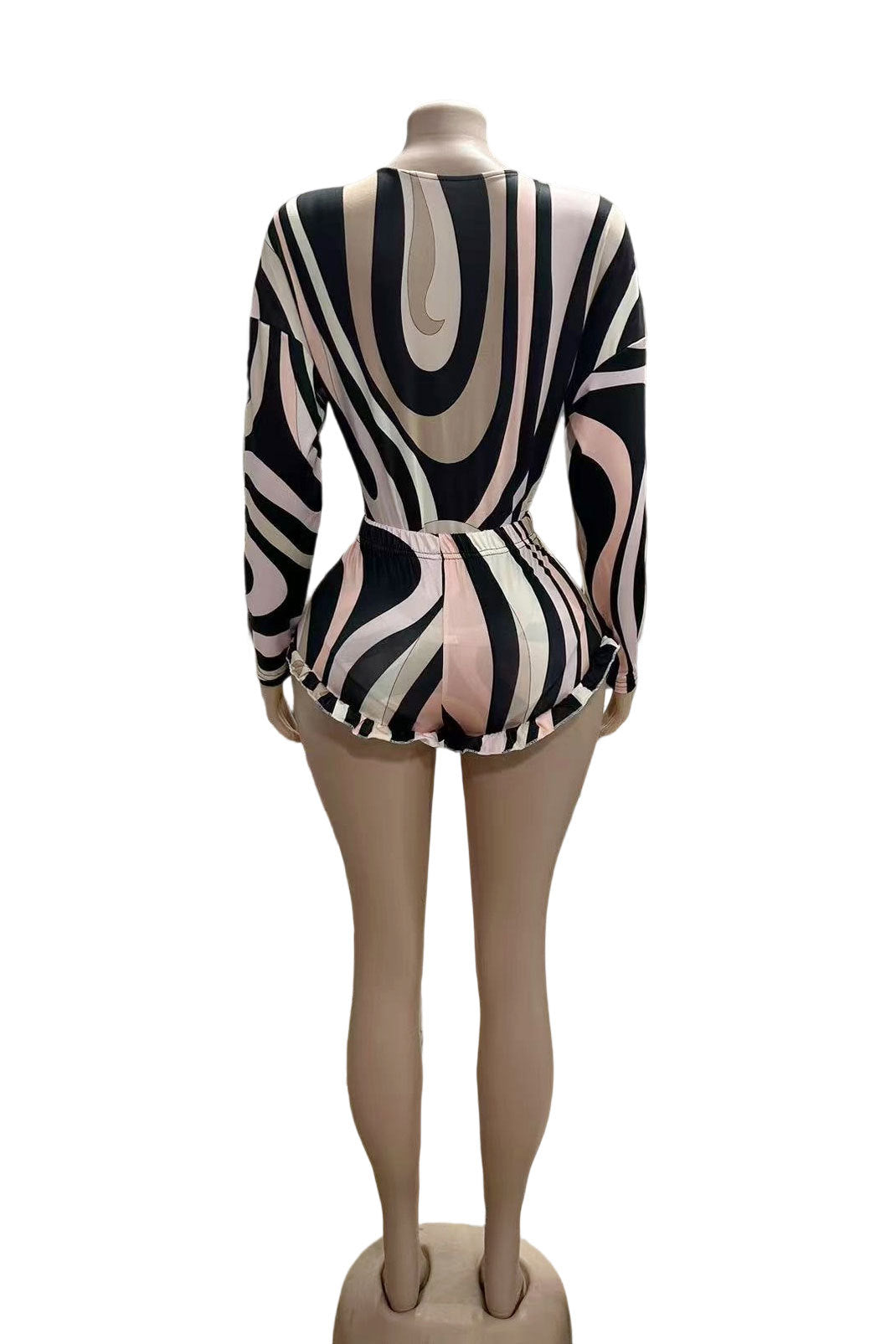 Chic Patterned Flowy Set