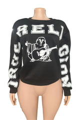 Graphic Sweatshirt with Design