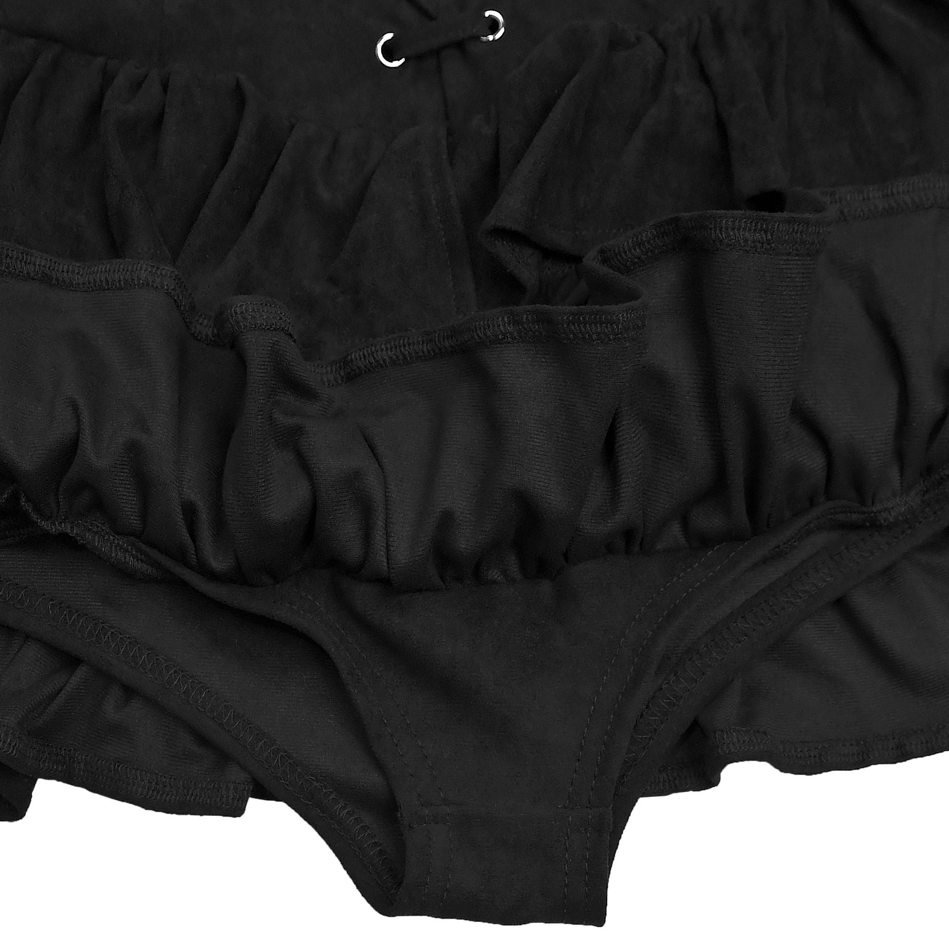 Chic Ruffled Mini Dress