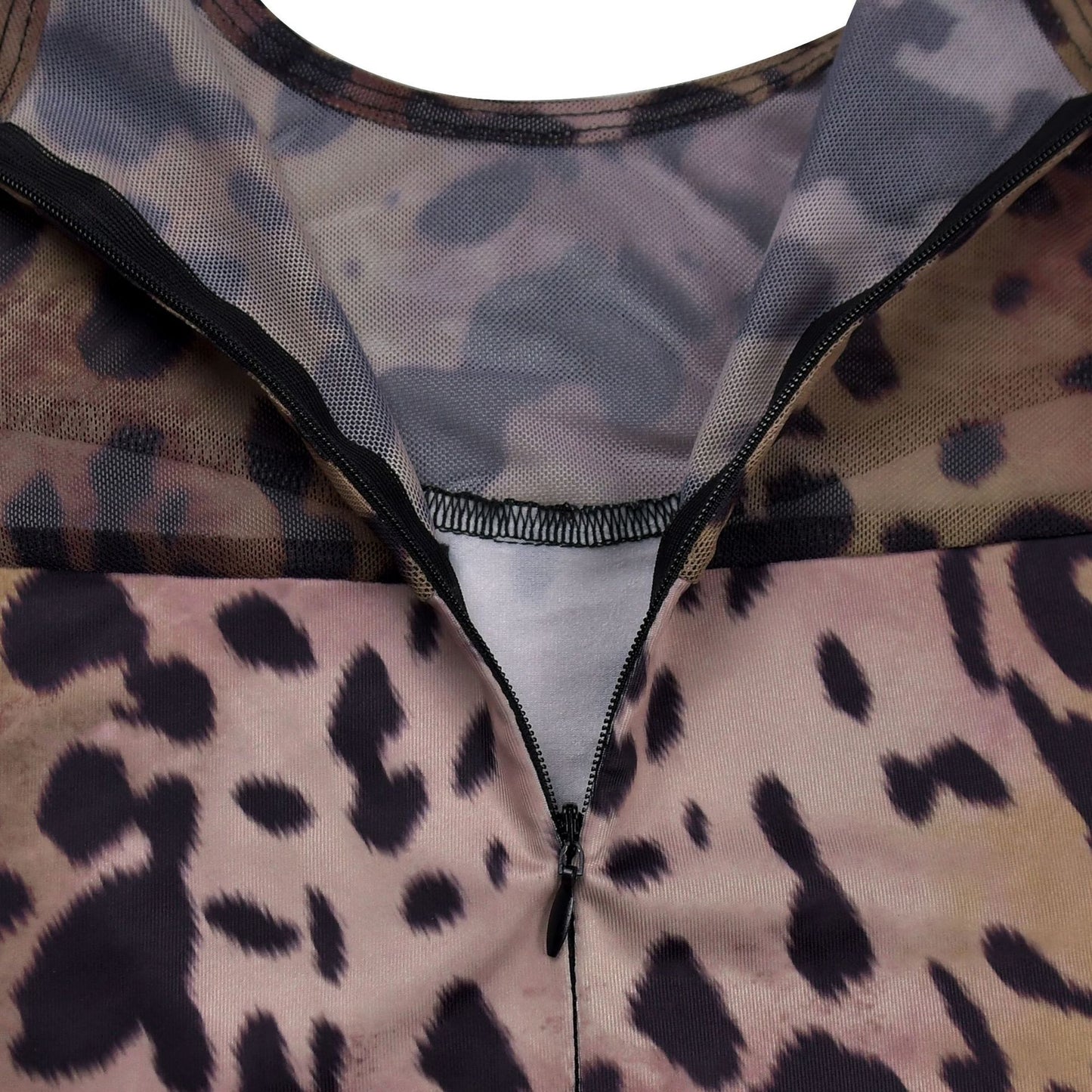 Chic Leopard Print Jumpsuit