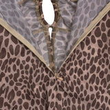 Elegant Leopard Print Maxi Dress