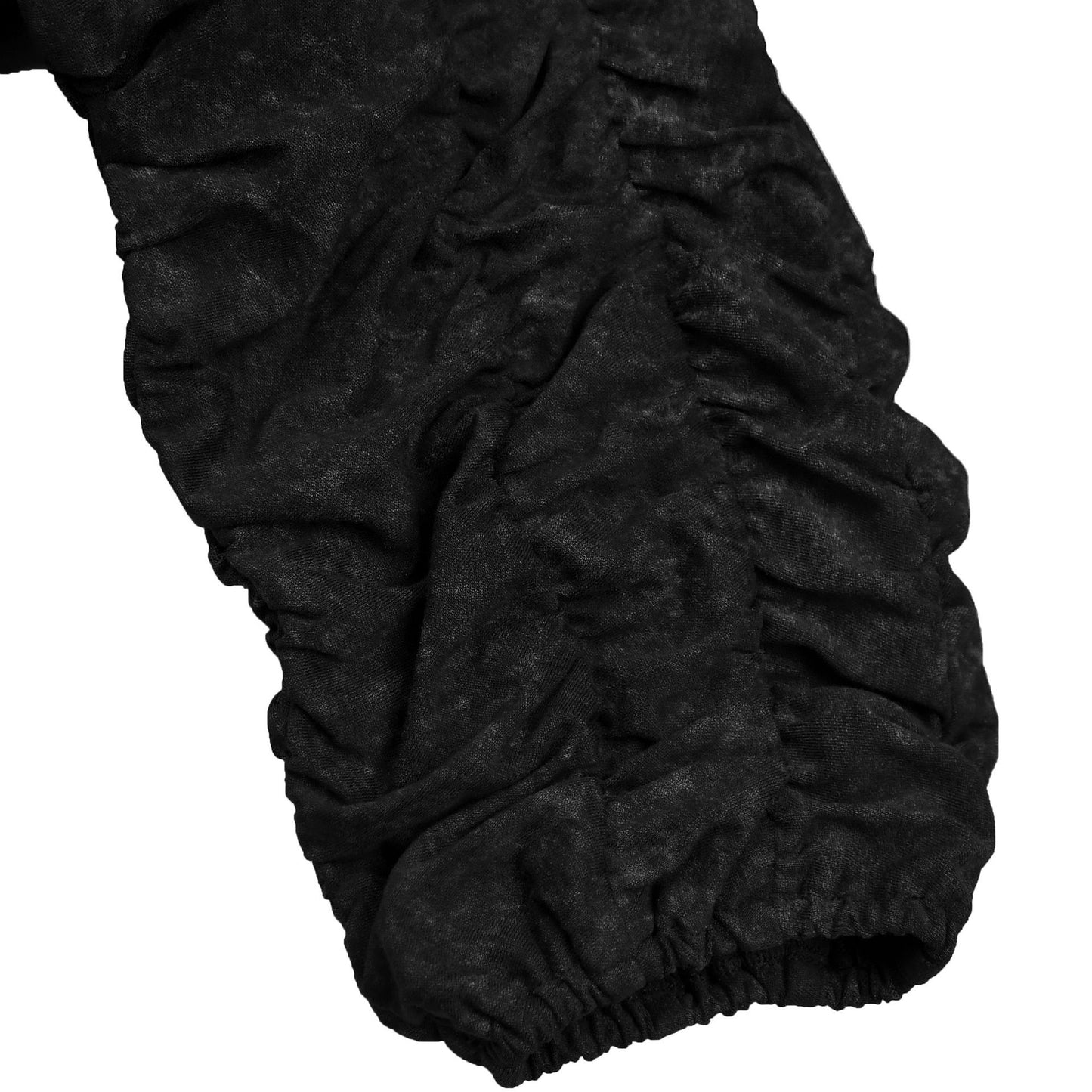 Ruffled Cropped Top and Flared Pants