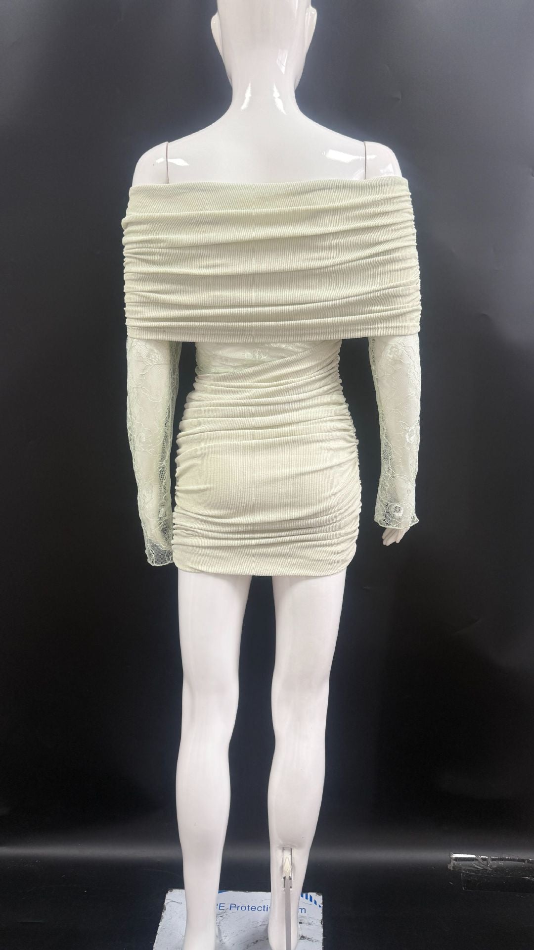 Off-Shoulder Lace Dress