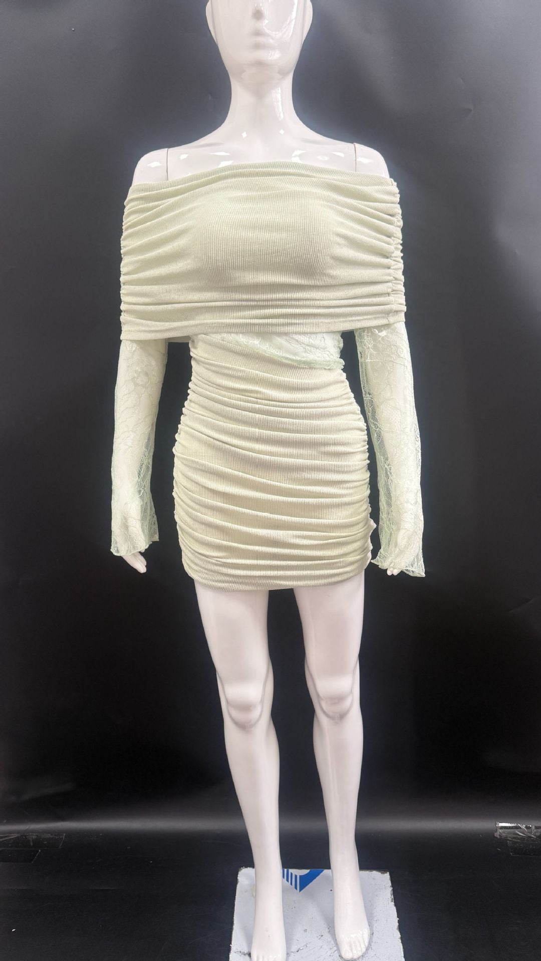 Off-Shoulder Lace Dress