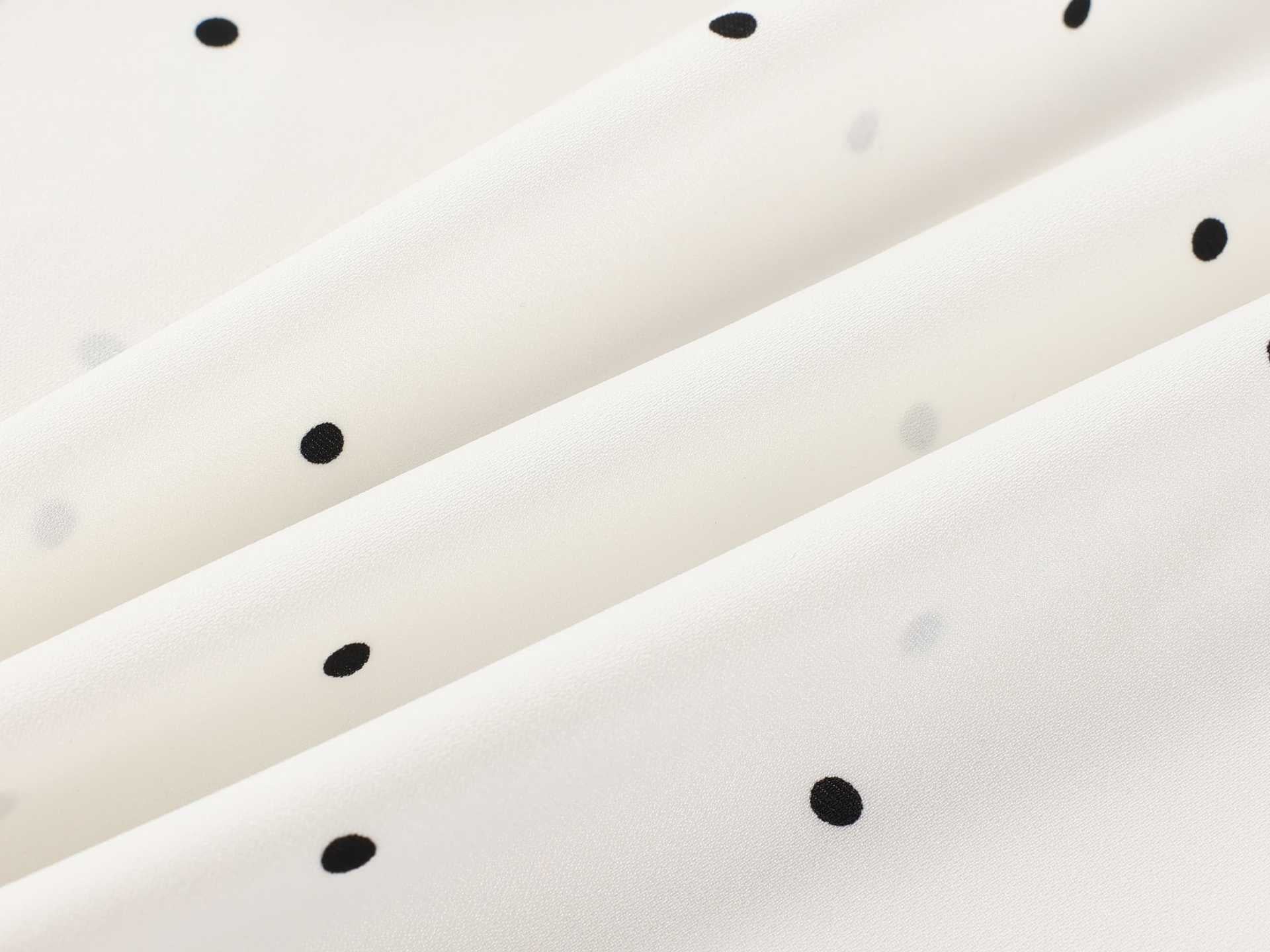 White Blouse with Tie Detail