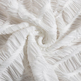 White Tie-Front Long Sleeve Top