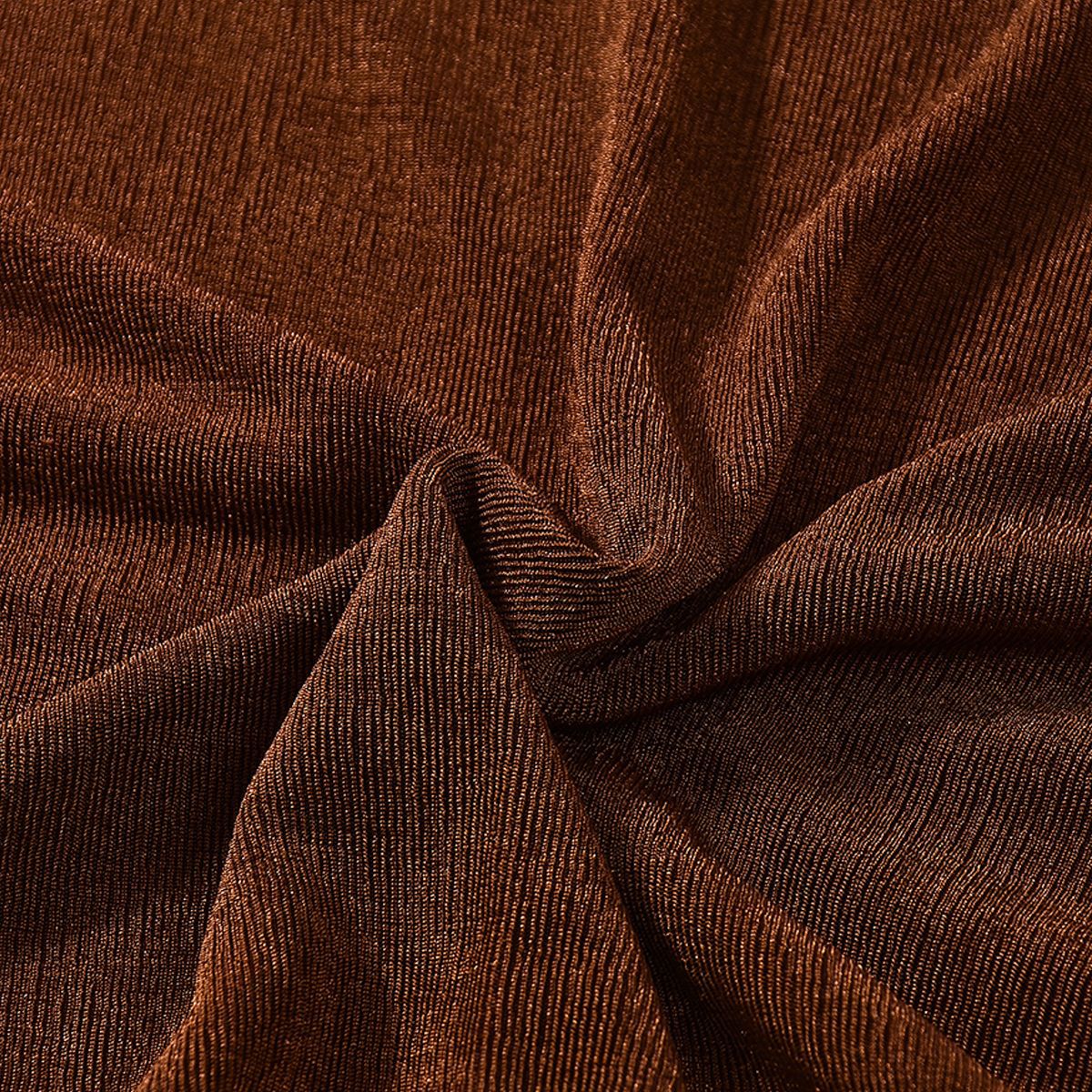 Metallic Long Sleeve Bodycon Dress