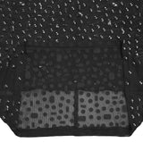 Black Sequin Embellished Mini Dress