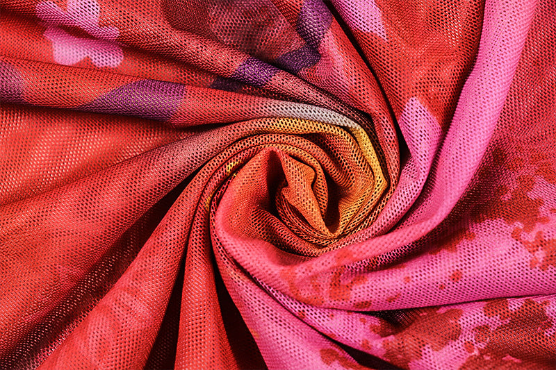 Vibrant Colorful Maxi Dress