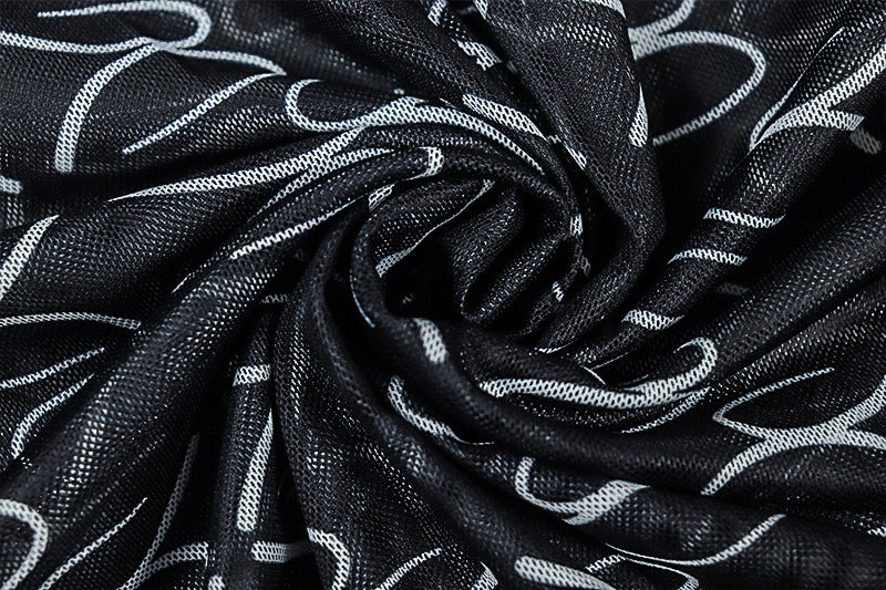 Lace Long-Sleeve Maxi Dress