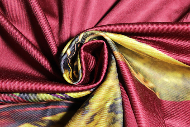 Matching Cropped Top & Maxi Skirt