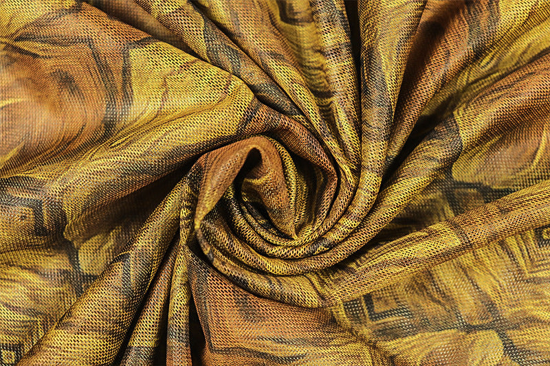 Ethnic Print Maxi Dress