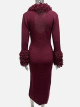 Maxi Dress with Textured Details