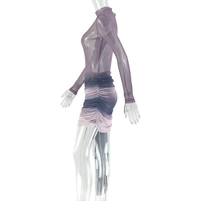 Bodycon Dress with Wrap Detail