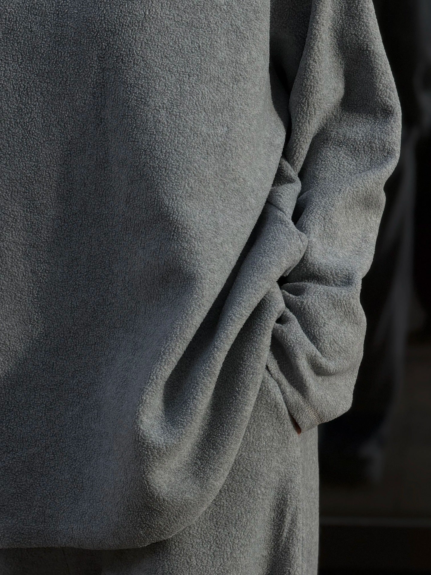 Casual Oversized Gray Lounge Set