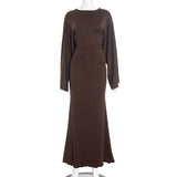Long Sleeve Maxi Dress