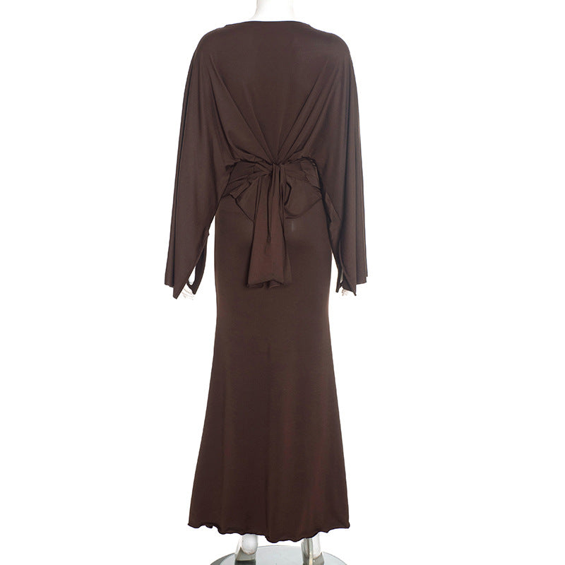 Long Sleeve Maxi Dress