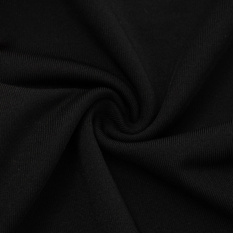 Bodycon Dress with Button Details