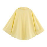 Oversized Button-Down Shirt