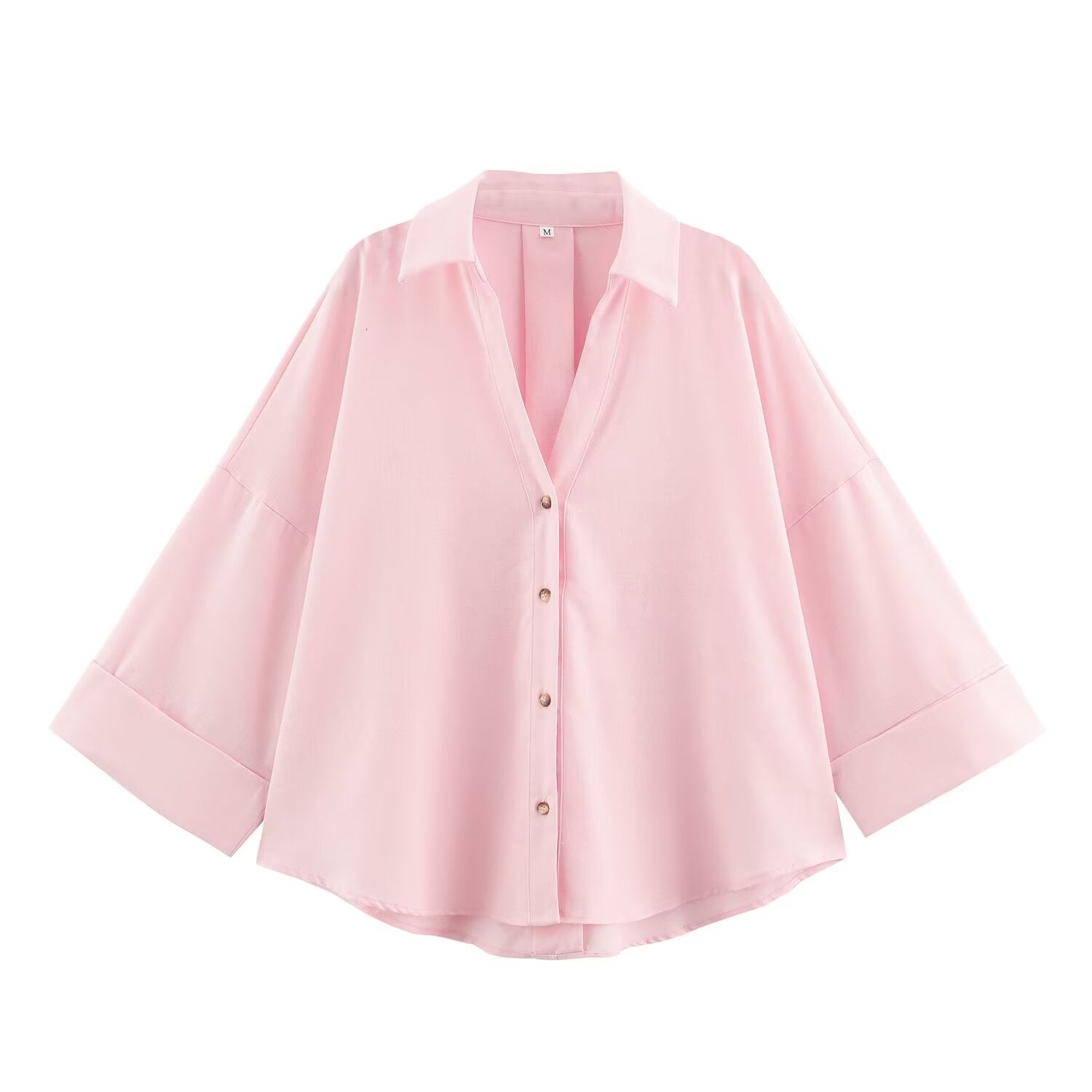 Oversized Button-Down Shirt