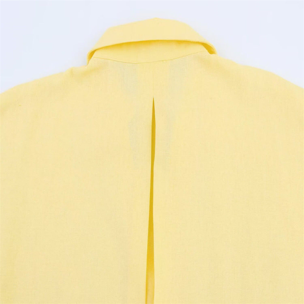 Oversized Button-Down Shirt